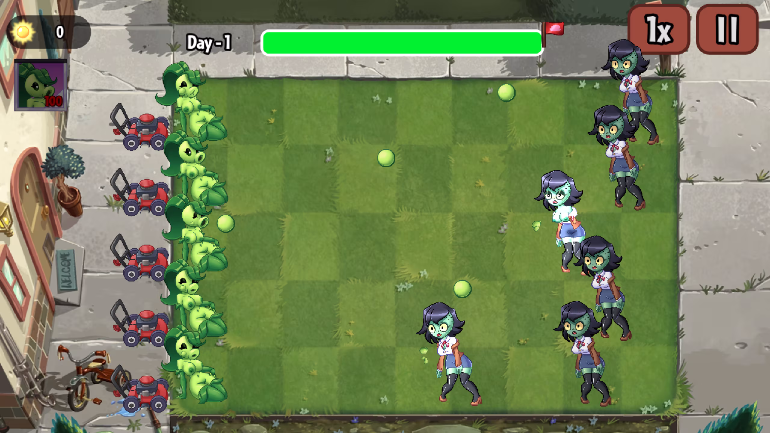 PvZ Sex Lawn 2