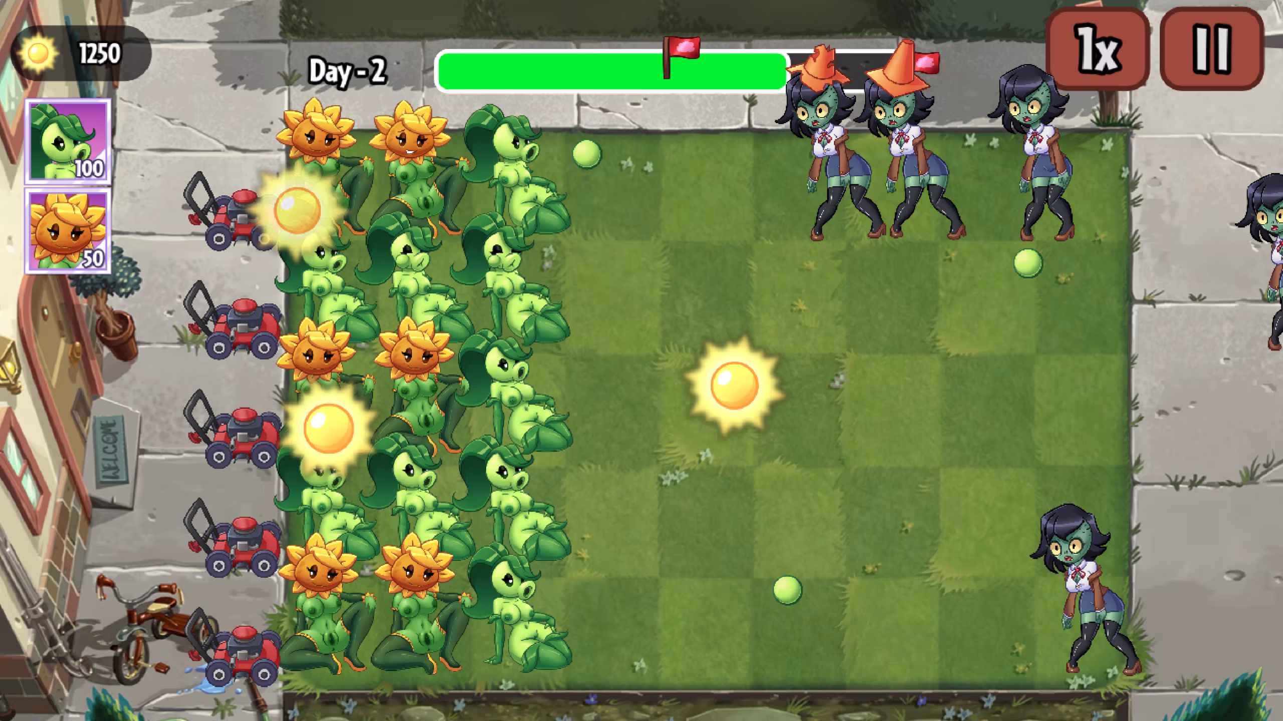 PvZ Sex Lawn 4